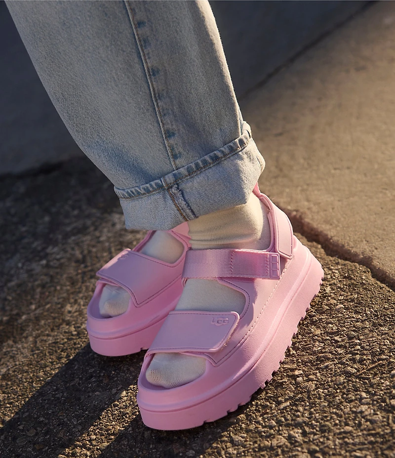 UGG GoldenGlow EVA Platform Family Matching Slingback Sandals