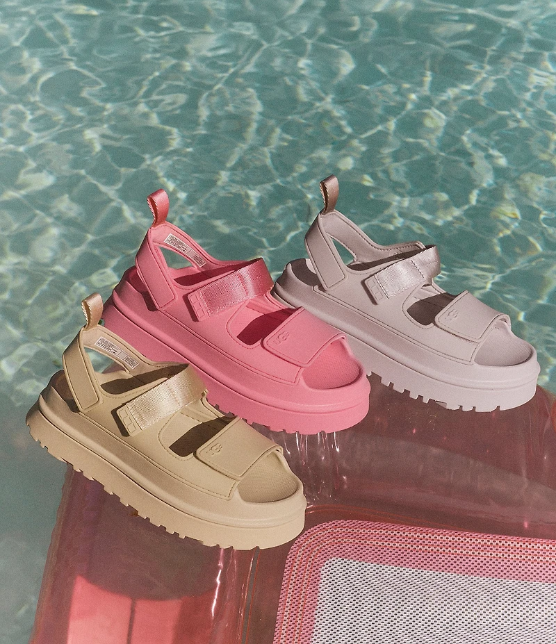UGG GoldenGlow EVA Platform Family Matching Slingback Sandals