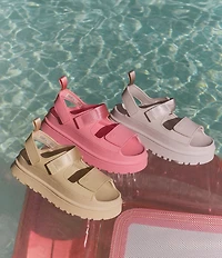 UGG GoldenGlow EVA Platform Family Matching Slingback Sandals