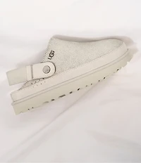 UGG Goldenstar Crackle Leather Clogs