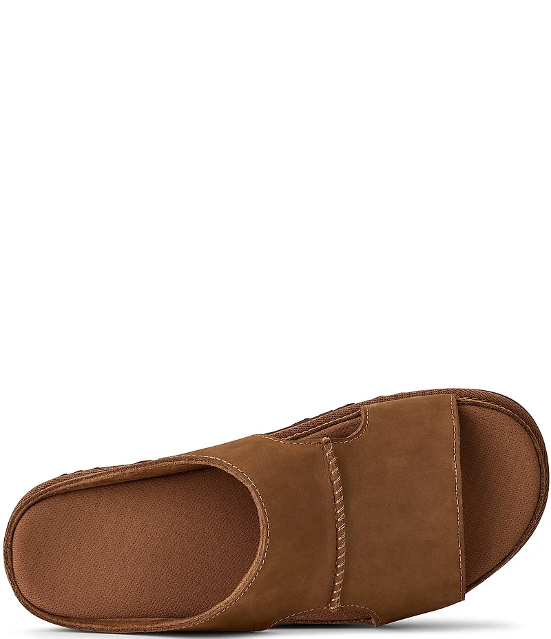 UGG Goldenstar Hi Cutout Suede Slide Sandals