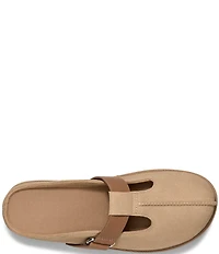 UGG Goldenstar Hi T-Strap Suede Platform Mary Jane Slip On Clogs