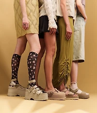 UGG Goldenstar Hi T-Strap Suede Platform Mary Jane Slip On Clogs