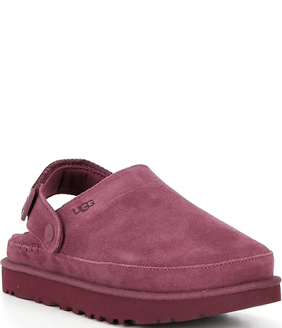 UGG Goldenstar Suede Family Matching Backstrap Clogs