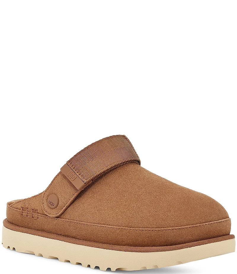 UGG Goldenstar Suede Family Matching Backstrap Clogs