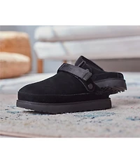 UGG Goldenstar Suede Family Matching Backstrap Clogs