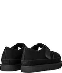 UGG® Goldenstar Suede Platform Mary Jane Clogs