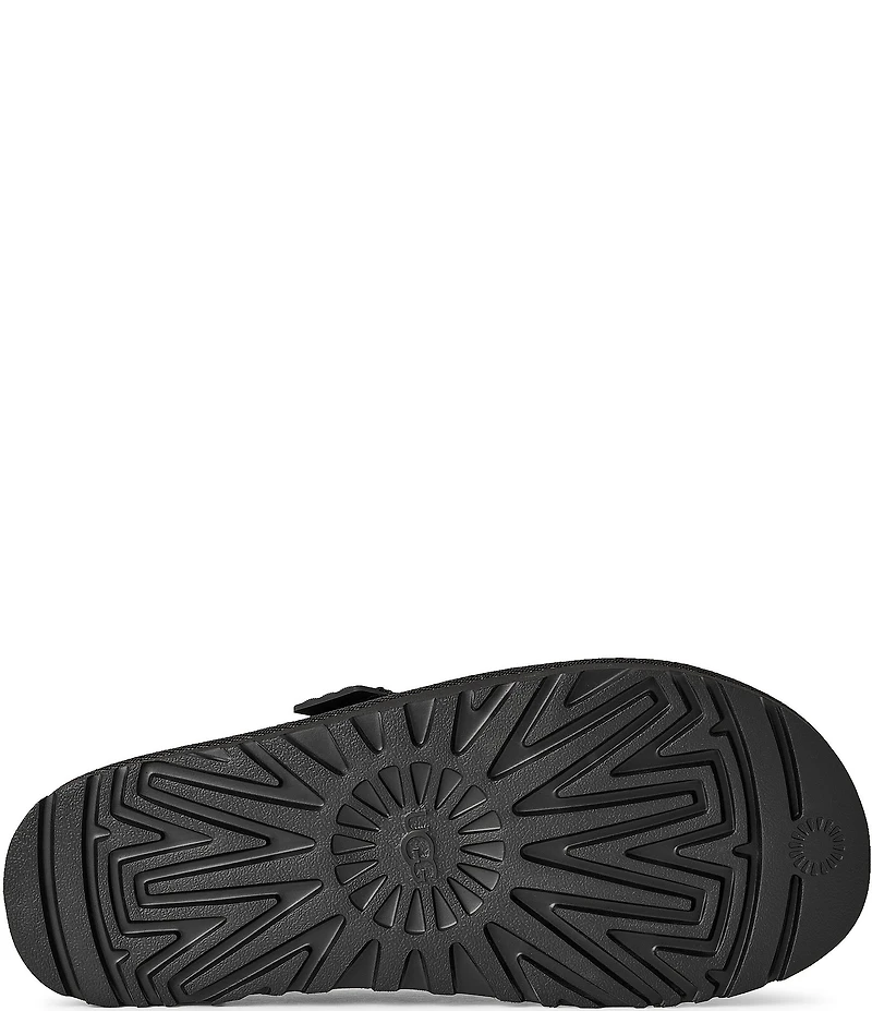 UGG® Goldenstar Suede Platform Mary Jane Clogs