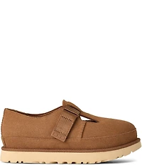 UGG® Goldenstar Suede Platform Mary Jane Clogs
