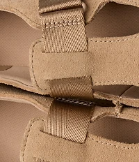 UGG® Goldenstar Suede Platform Mary Jane Clogs