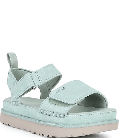 UGG Goldenstar Suede Family Matching Platform Sandals