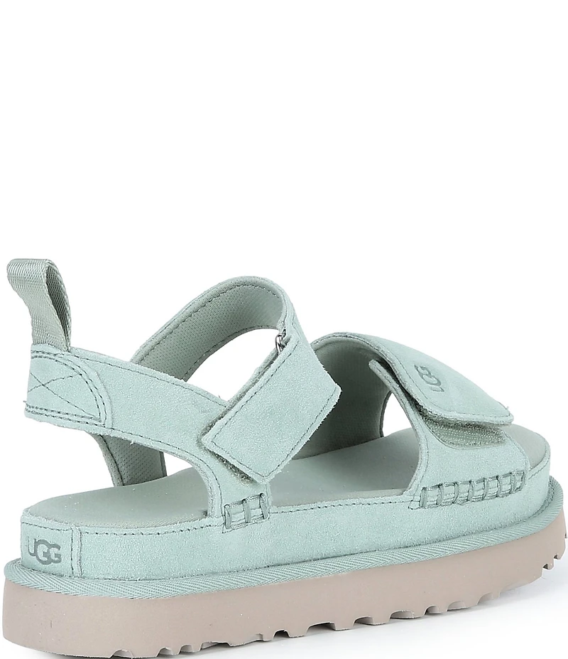 UGG Goldenstar Suede Family Matching Platform Sandals