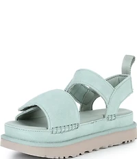 UGG Goldenstar Suede Family Matching Platform Sandals