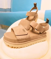 UGG Goldenstar Suede Family Matching Platform Sandals