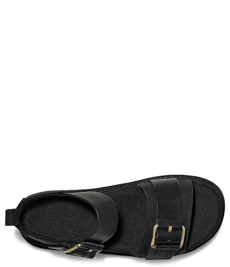 UGG Goldenstar Villa Leather Platform Sandals