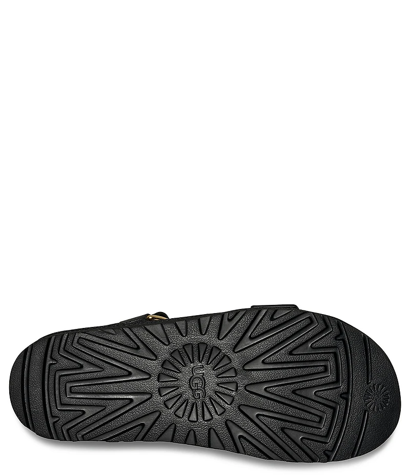 UGG Goldenstar Villa Leather Platform Sandals