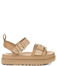 UGG Goldenstar Villa Leather Platform Sandals