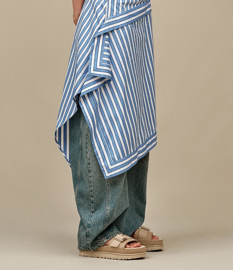 UGG Goldenstar Villa Leather Platform Sandals