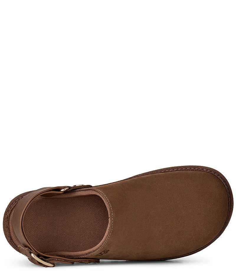 UGG® Goldenstar Villa Nubuck Suede Slingback Clogs