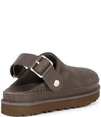 UGG® Goldenstar Villa Nubuck Suede Slingback Clogs