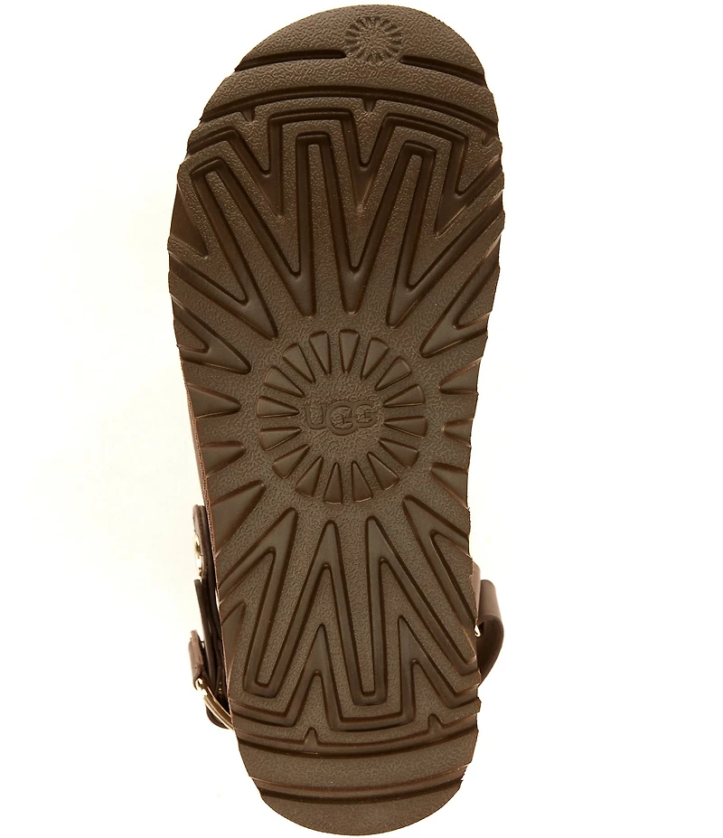 UGG® Goldenstar Villa Nubuck Suede Slingback Clogs