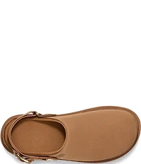 UGG® Goldenstar Villa Nubuck Suede Slingback Clogs