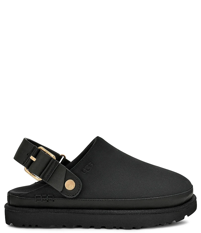 UGG® Goldenstar Villa Nubuck Suede Slingback Clogs