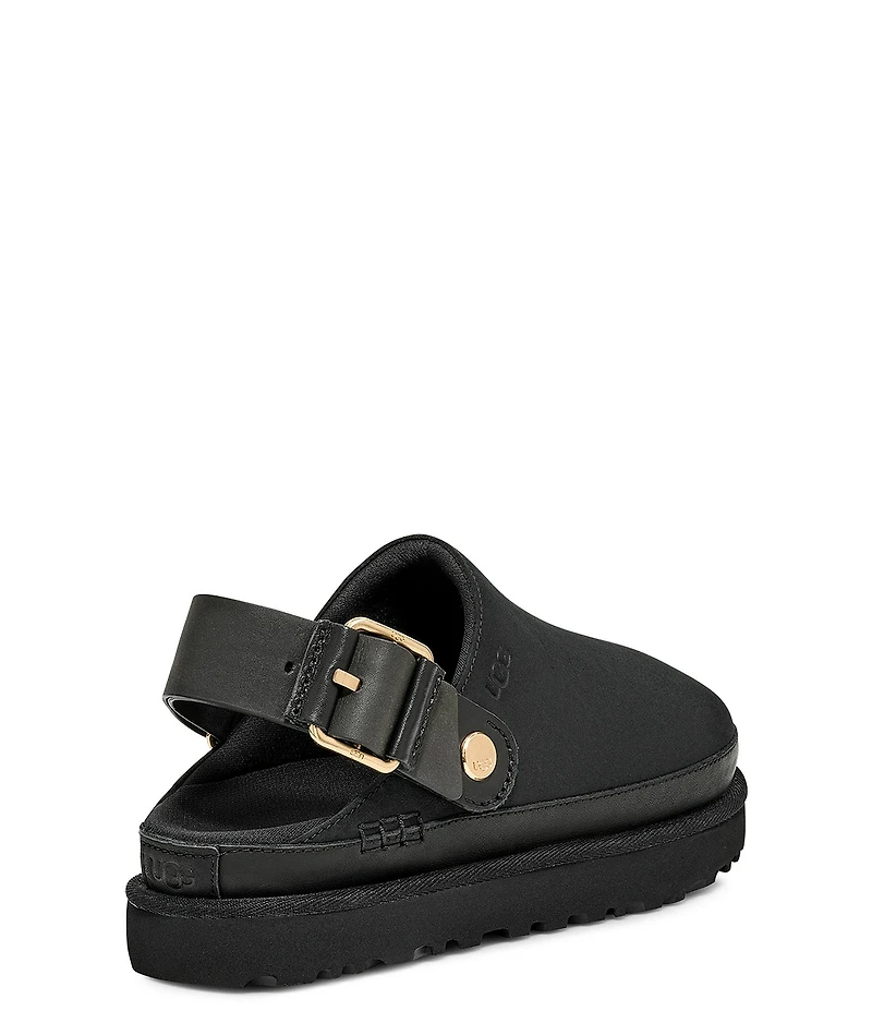 UGG® Goldenstar Villa Nubuck Suede Slingback Clogs