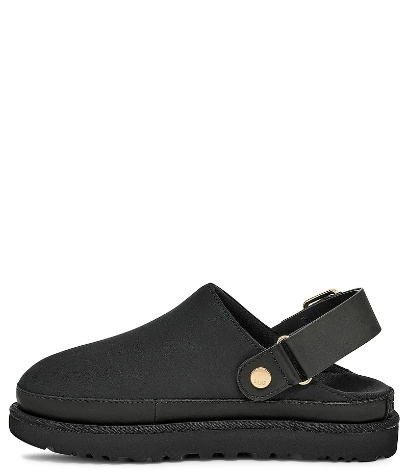 UGG® Goldenstar Villa Nubuck Suede Slingback Clogs