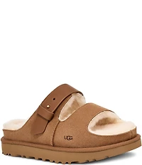 UGG Greenport Strap Suede Slide Sandals