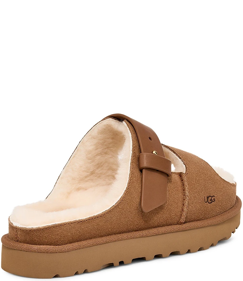 UGG Greenport Strap Suede Slide Sandals