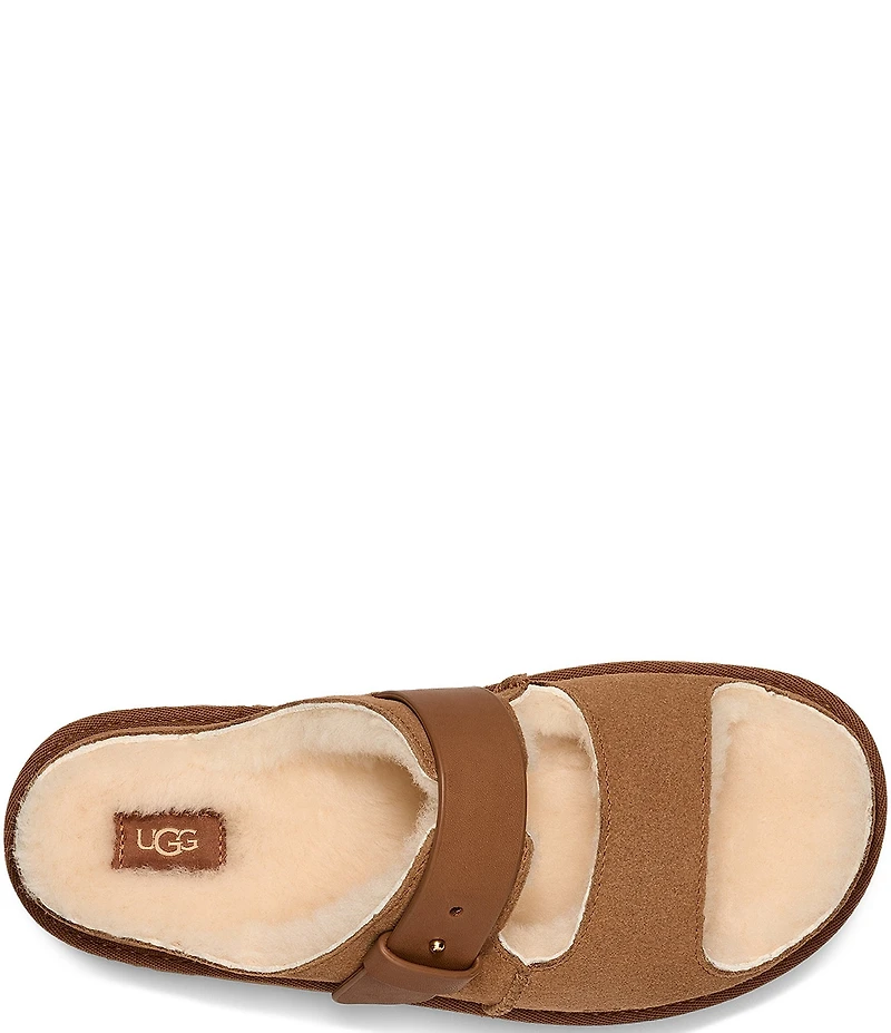 UGG Greenport Strap Suede Slide Sandals
