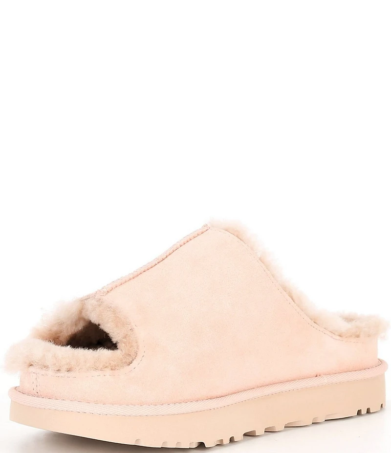 UGG Greenport Suede Platform Slide Sandals