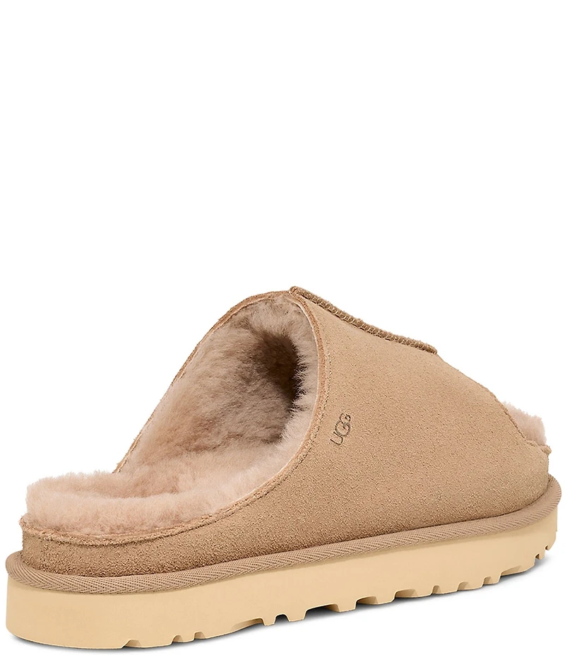 UGG Greenport Suede Platform Slide Sandals