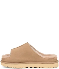 UGG Greenport Suede Platform Slide Sandals