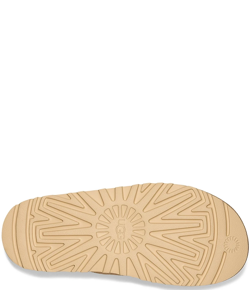 UGG Greenport Suede Platform Slide Sandals