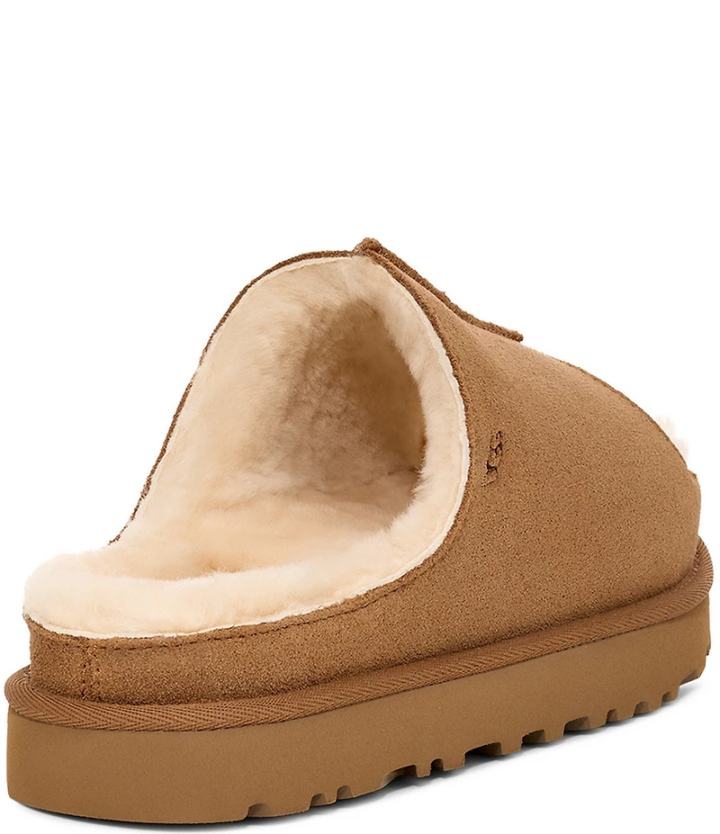 UGG Greenport Suede Platform Slide Sandals