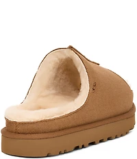 UGG Greenport Suede Platform Slide Sandals