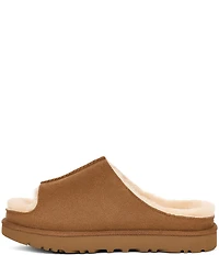 UGG Greenport Suede Platform Slide Sandals