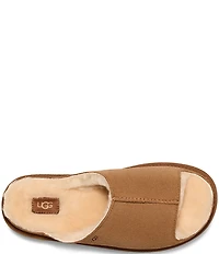 UGG Greenport Suede Platform Slide Sandals