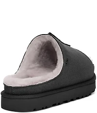 UGG Greenport Suede Platform Slide Sandals