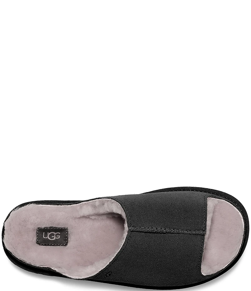 UGG Greenport Suede Platform Slide Sandals