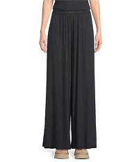 UGG Imogen Ribbed Knit Wide Leg Oversized Lounge Pants