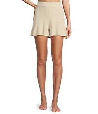 UGG Jodee Cozy Knit Lite Flowy High Waisted Coordinating Lounge Shorts