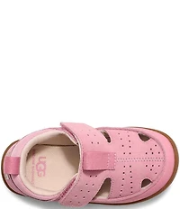 UGG Kids' Adventurer Washable Perforated Fisherman Sandals (Toddler)