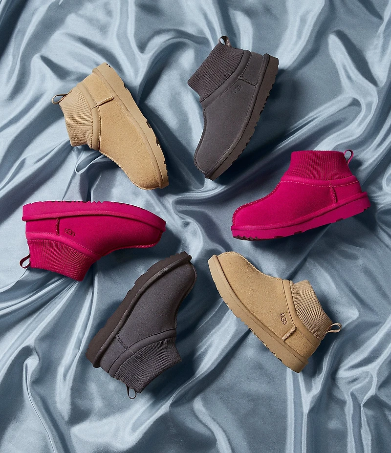 UGG Kids' Classic Ultra Stretch Cuff Booties (Youth)