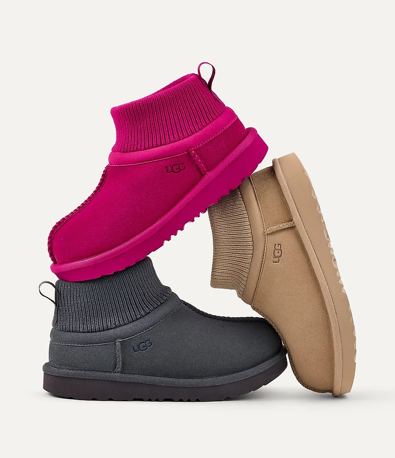 UGG Kids' Classic Ultra Stretch Cuff Booties (Youth)