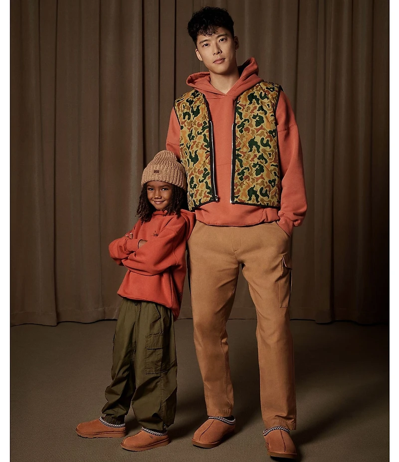 UGG Kids' Tasman Suede Family Matching Clog Slippers (Toddler)