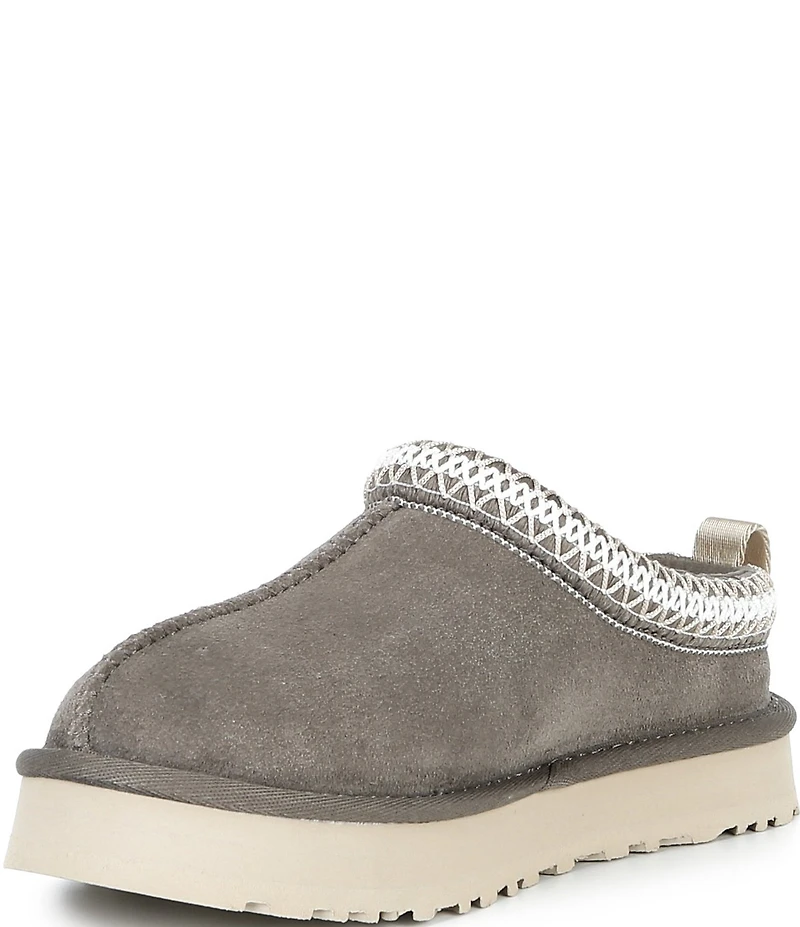 UGG Kids' Tazz Suede Family Matching Platform Clog Slippers (Youth)