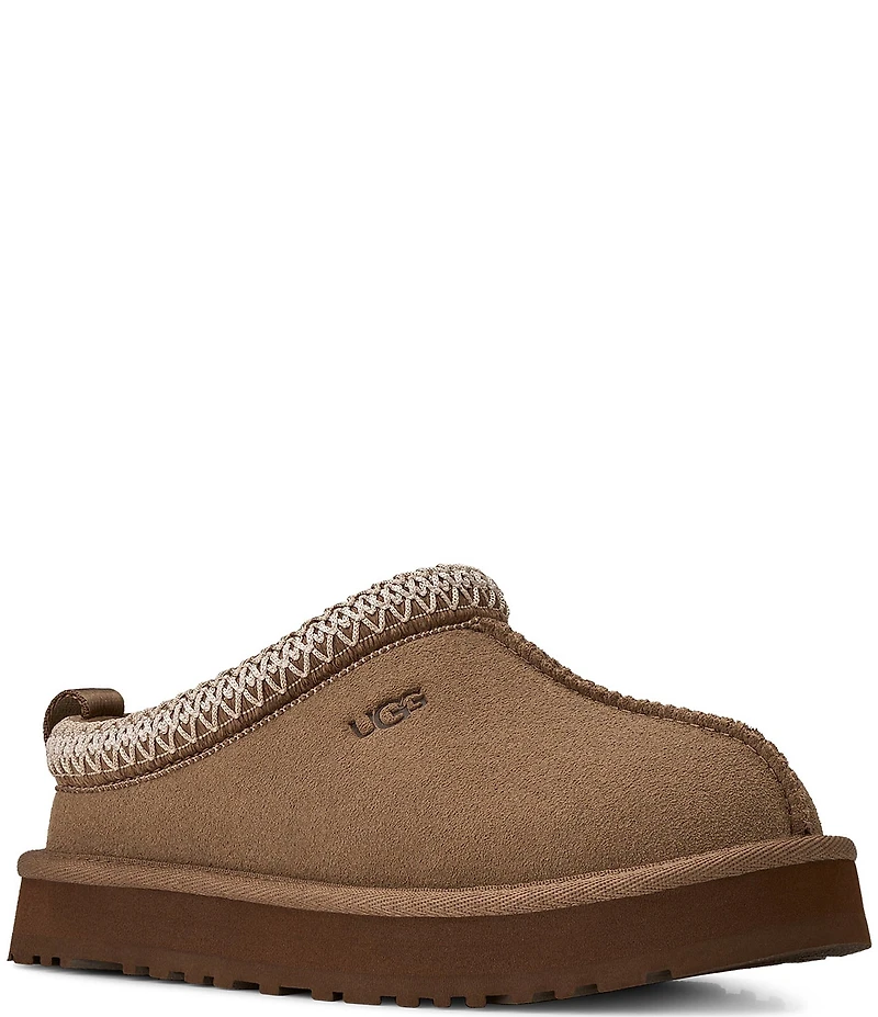 UGG Kids' Tazz Suede Family Matching Platform Clog Slippers (Youth)